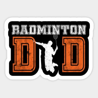 Badminton Dad Sticker